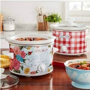 The Pioneer Woman Floral & Gingham Slow Cookers Set BNIB